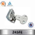 SGS ISO certificated zinc alloy wall to glass door hinge 245FE